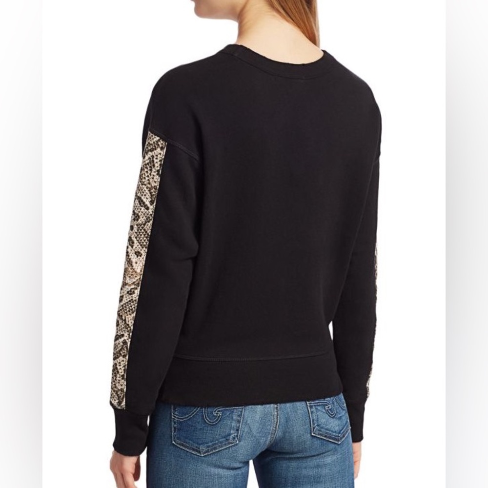 n:Philanthropy Python Snake Crewneck Sweatshirt Size Medium - Picture 4 of 6